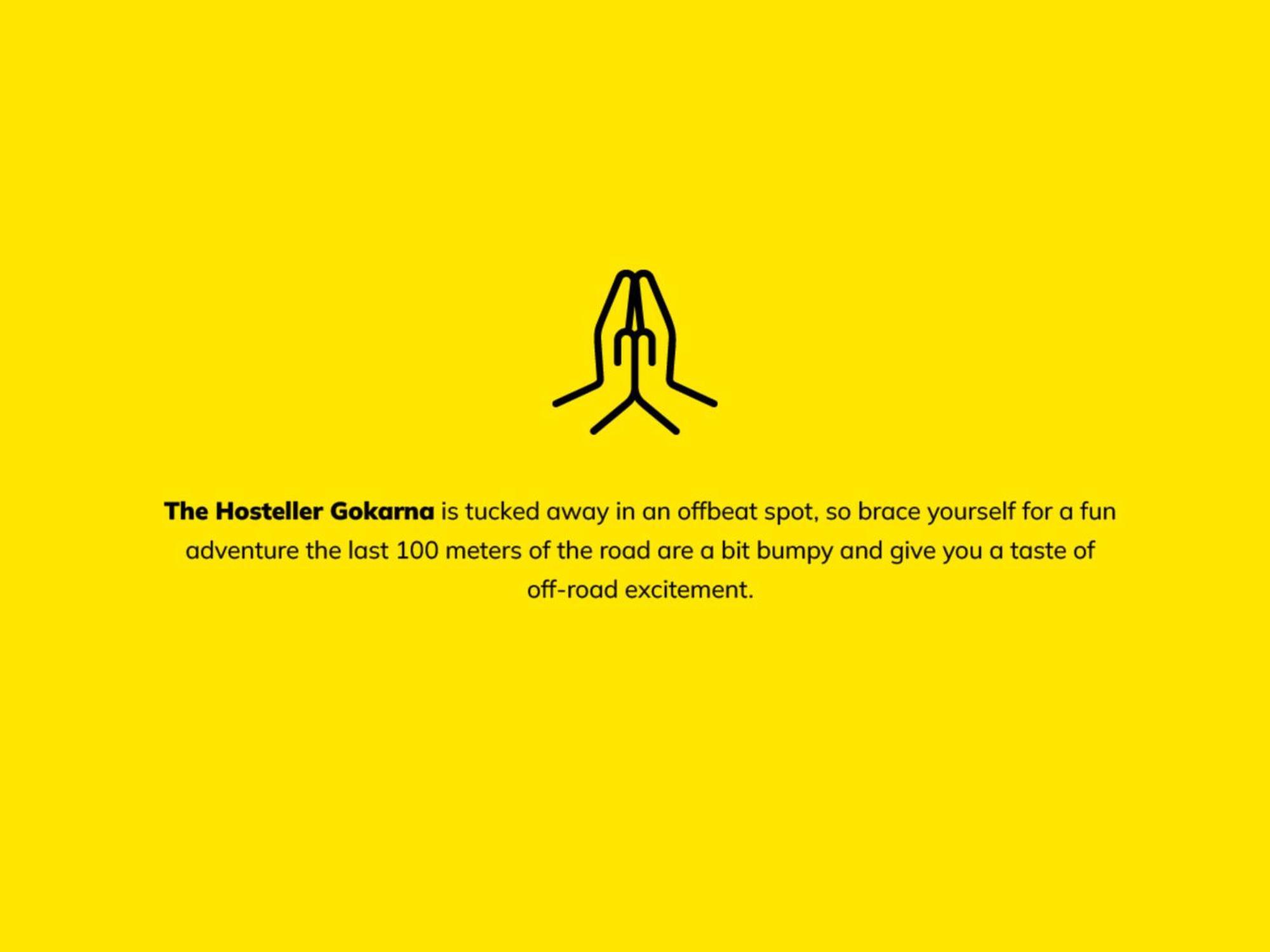 The Hosteller Gokarna Gokarna  Buitenkant foto